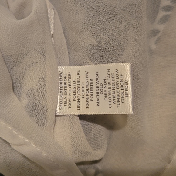 Loft Unique Black White Patterned Sleeveless Dress XSP - Picture 6 of 6